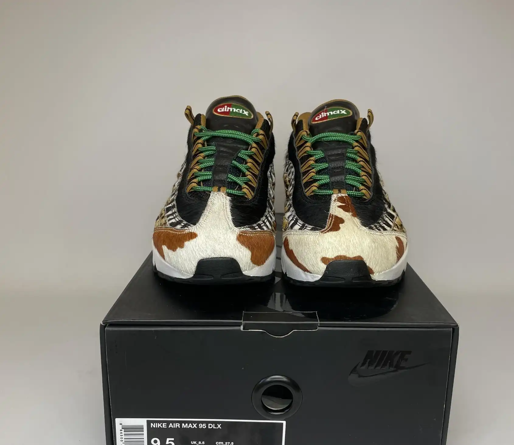 Nike Air Max 95 atmos Animal Pack 2.0 (All Black Box) (2018) UK8.5