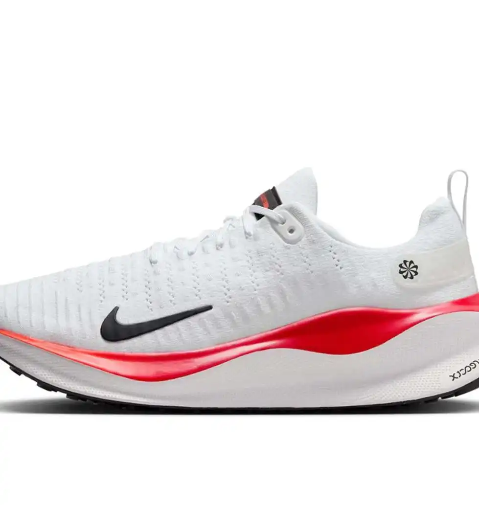 Nike ReactX Infinity 4 White Black Platinum Tint