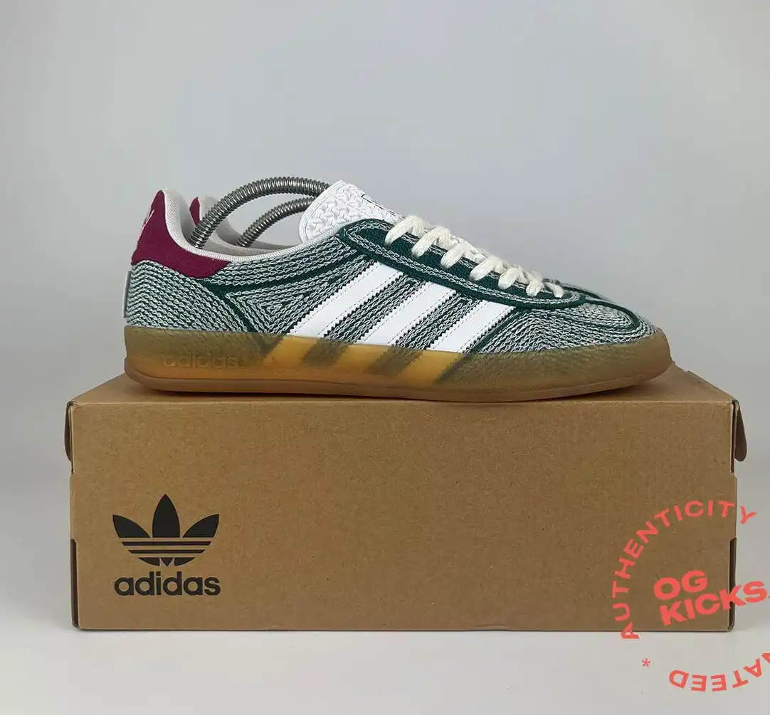 adidas Gazelle Indoor Sean Wotherspoon Hemp Green UK8