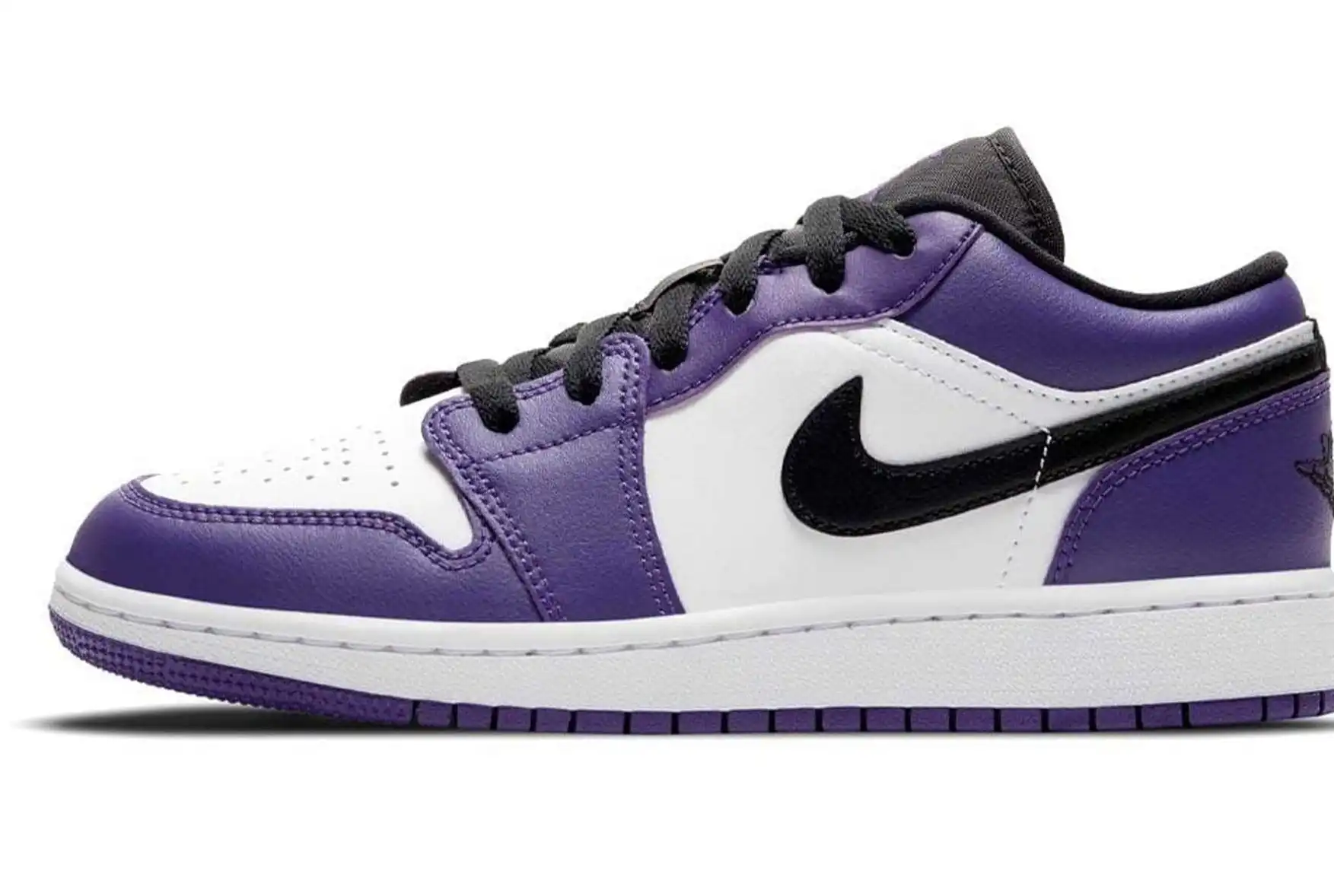 Air Jordan 1 Low Court Purple White GS