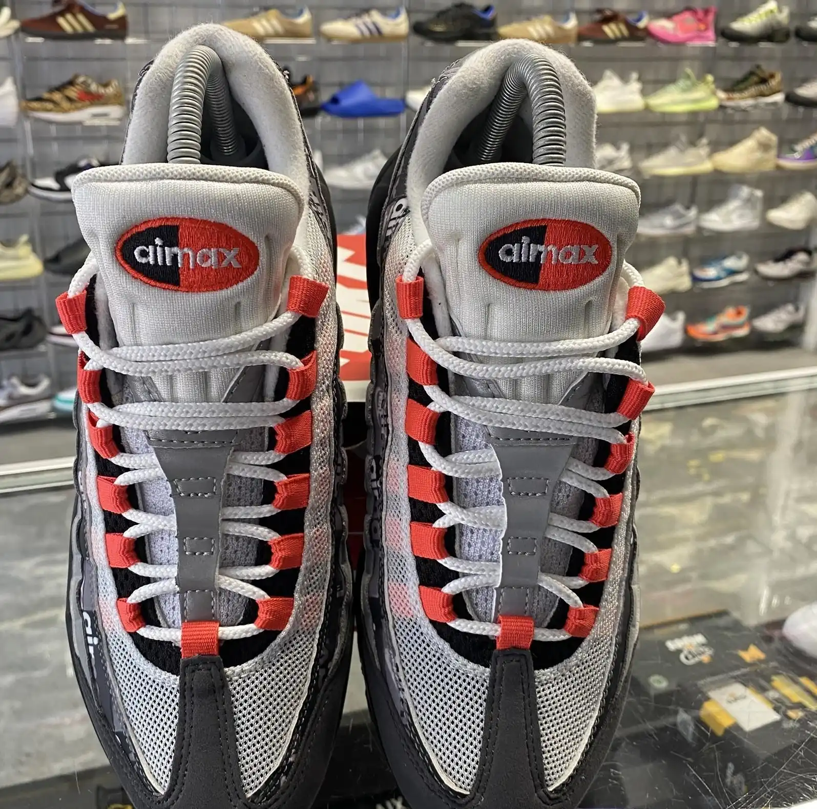 Nike Air Max 95 Atmos 'We Love Nike (Bright Crimson)' UK5.5