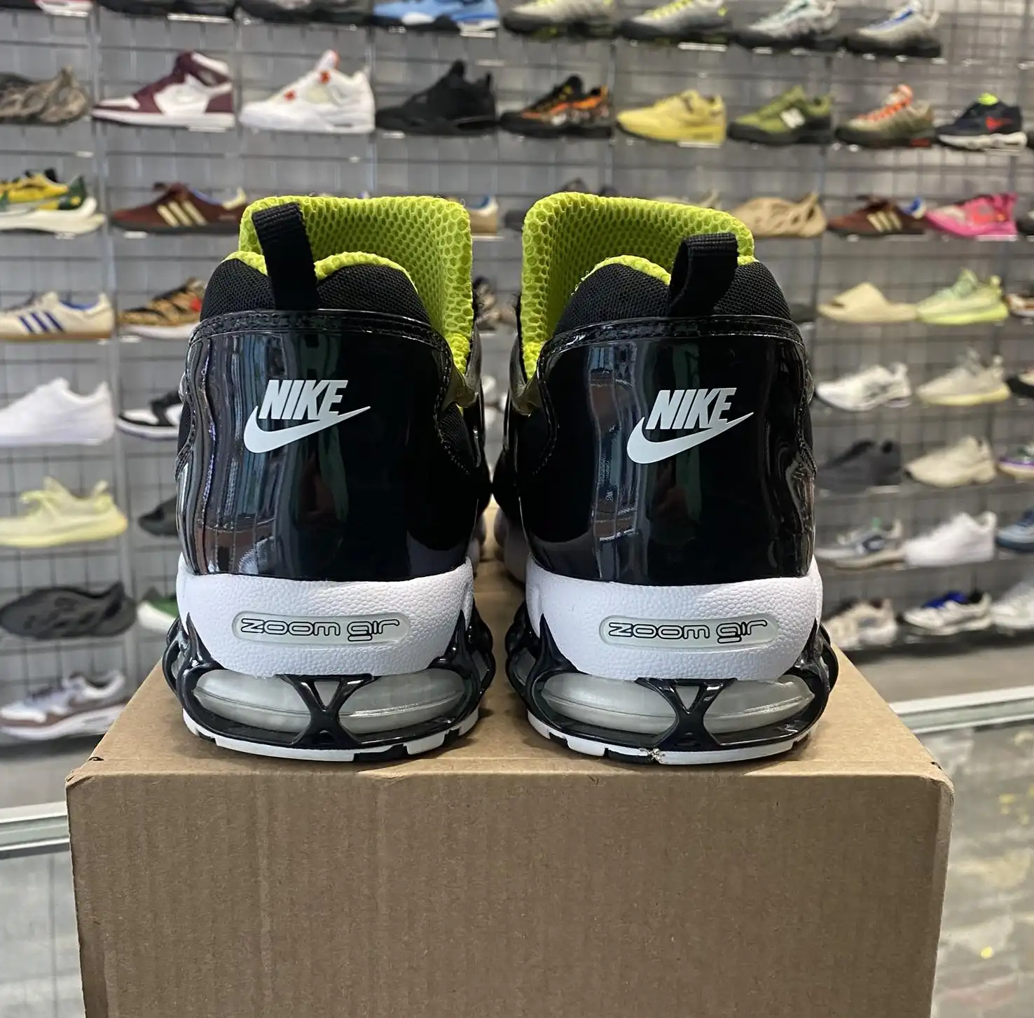 Nike Air Kukini Spiridon Cage 2 x Stussy Black UK9 (No Box)