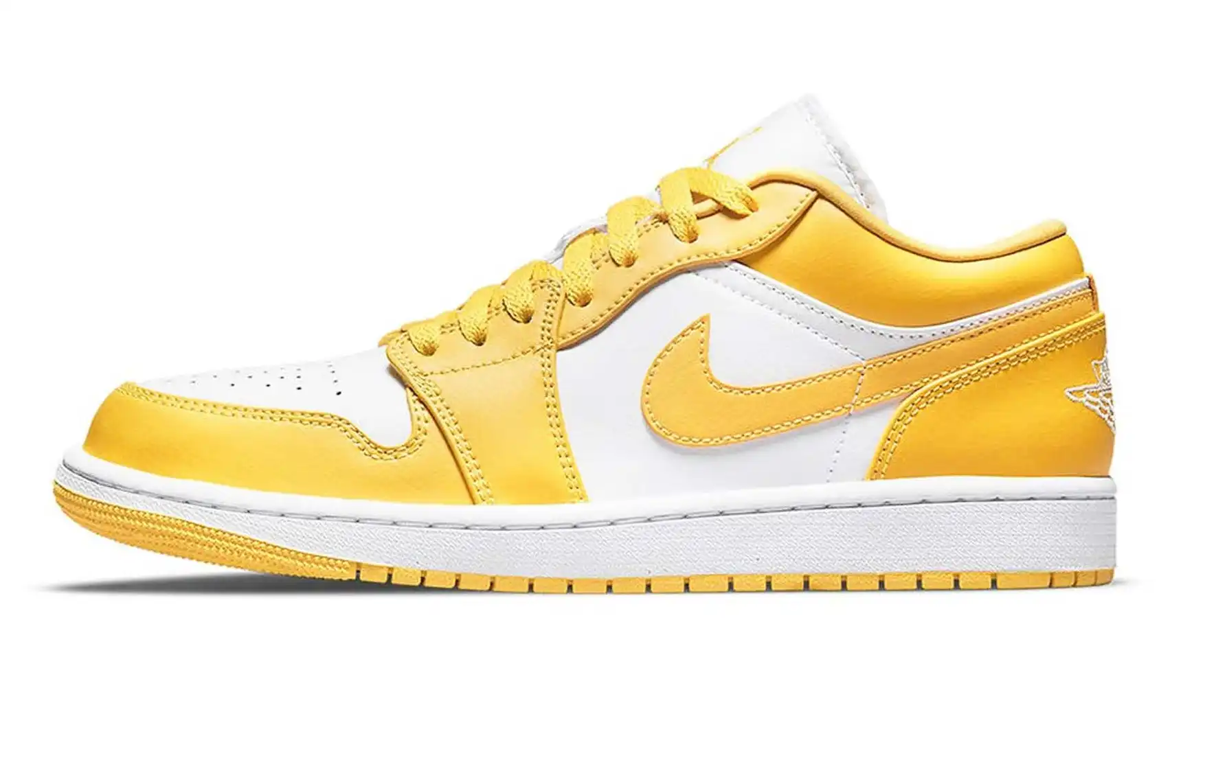 Air Jordan 1 Low White Pollen GS