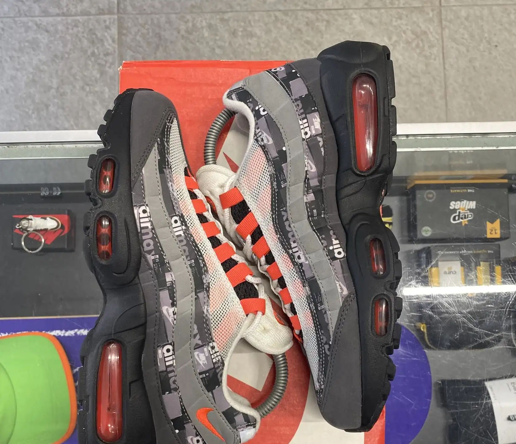 Nike Air Max 95 Atmos 'We Love Nike (Bright Crimson)' UK5.5