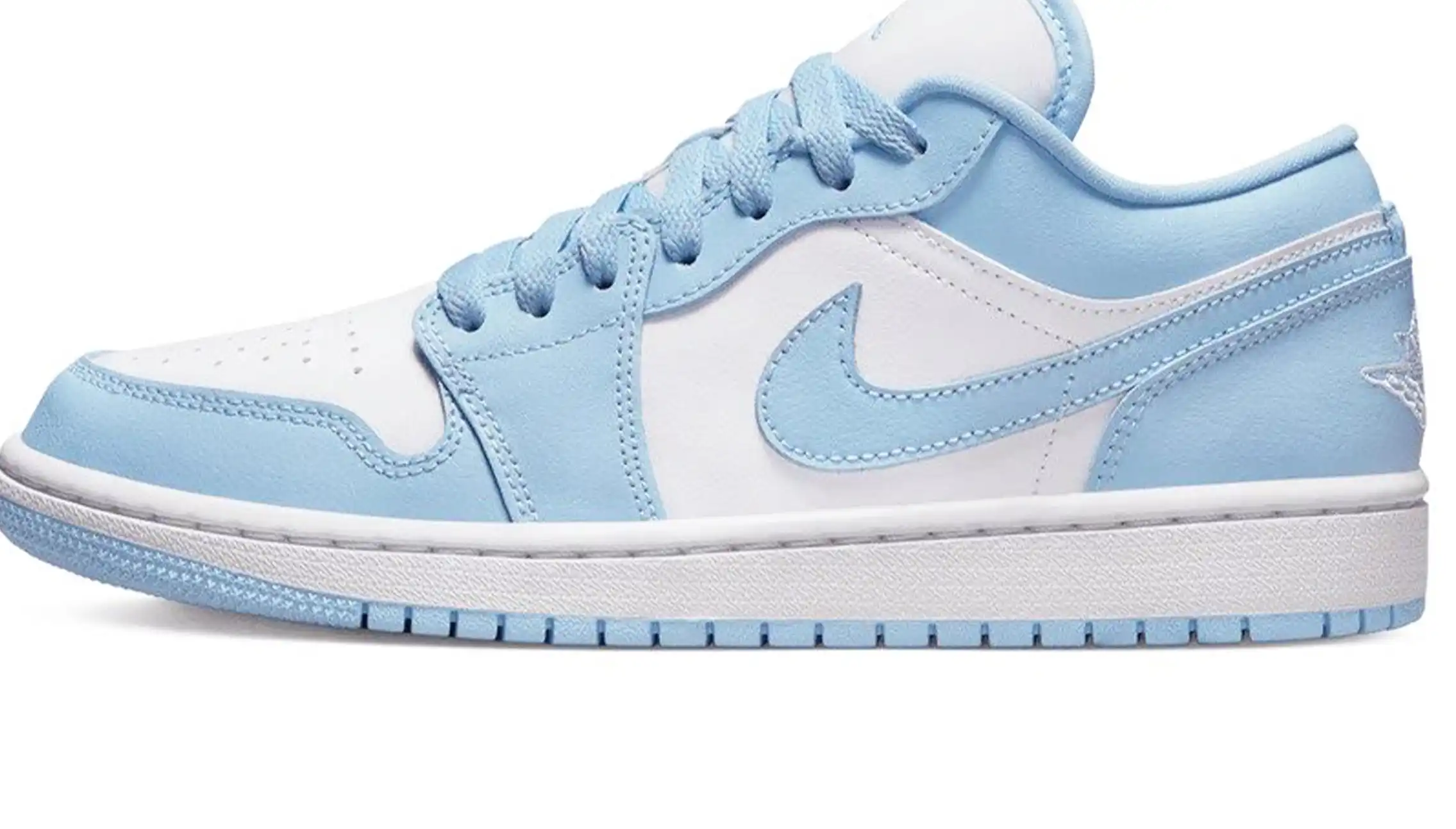 Air Jordan 1 Low Aluminum 'Ice Blue'
