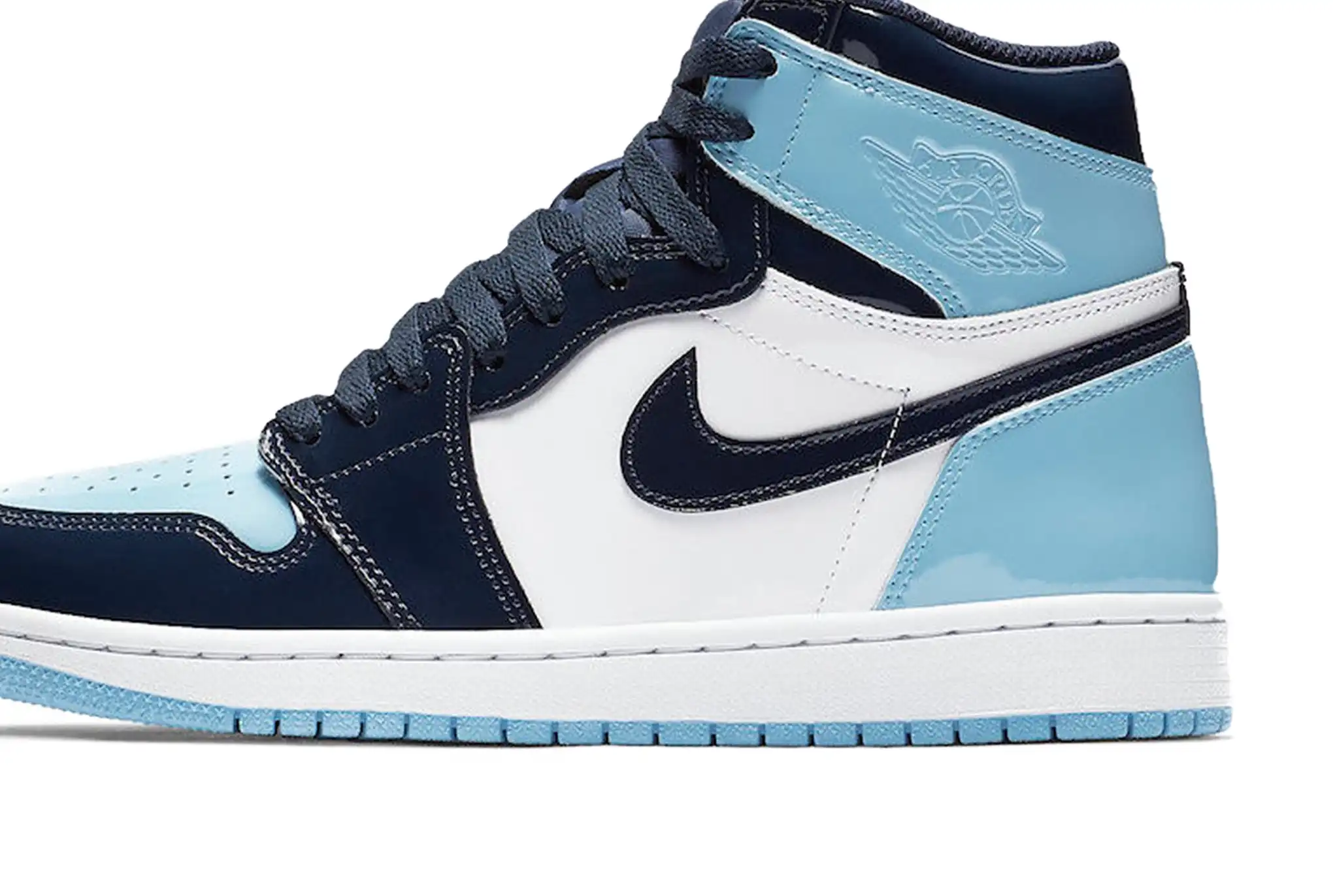 Air Jordan 1 Retro High UNC Patent W