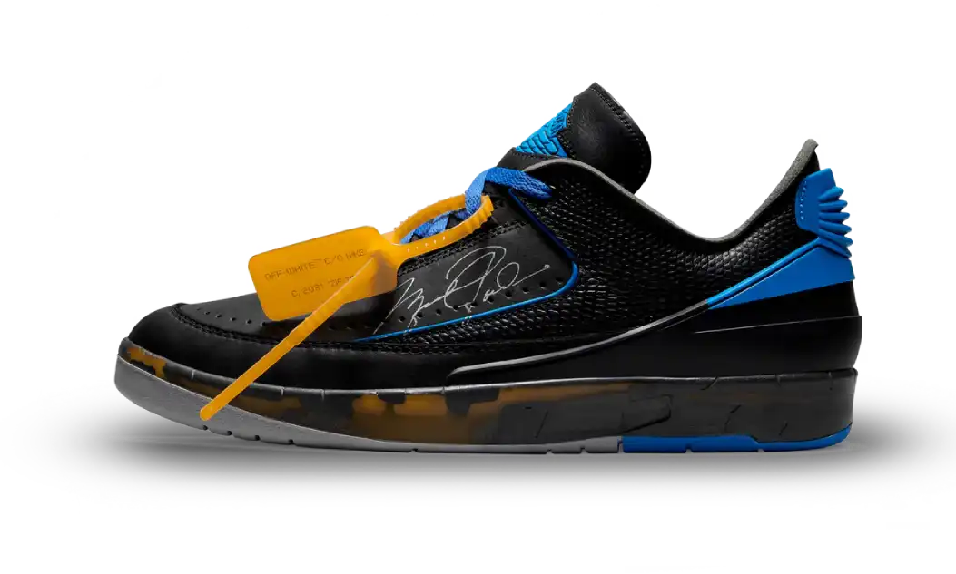 Air Jordan 2 Retro Low SP Off-White Black