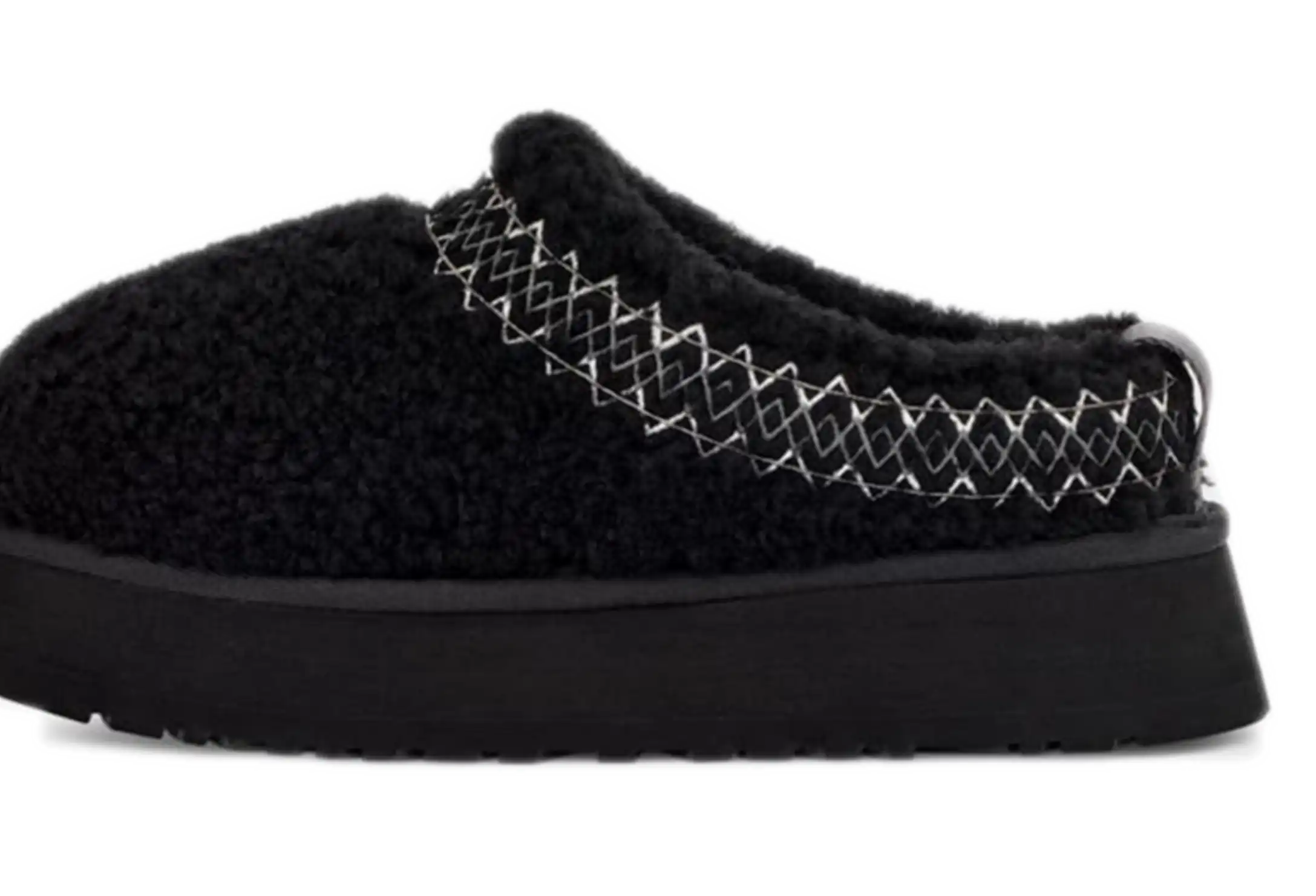 UGG Tazz Slipper Black Braid W