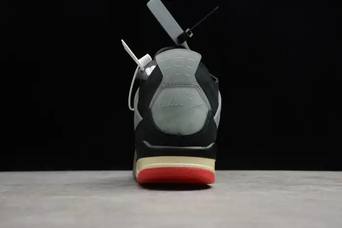 Rep Off White x Air Jordan 4 Retro Bred CV9388-001