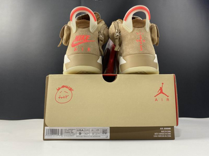 Air Jordan 6 Retro Travis Scott British Khaki DH0690-200