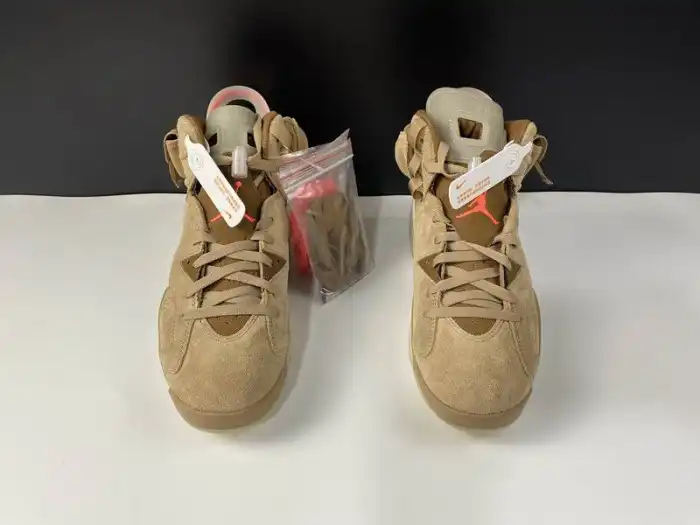 Rep Air Jordan 6 Retro Travis Scott British Khaki DH0690-200