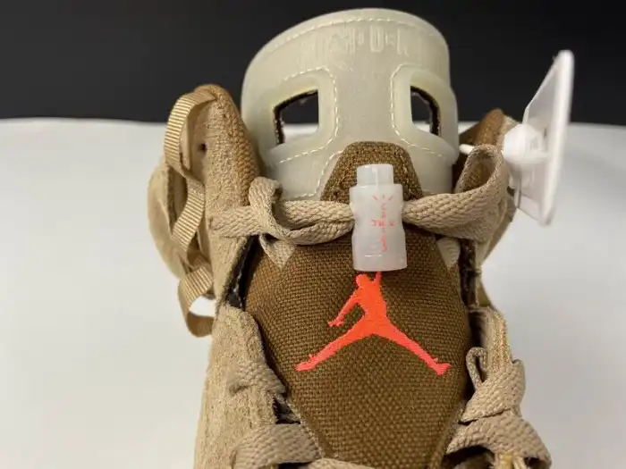 Rep Air Jordan 6 Retro Travis Scott British Khaki DH0690-200