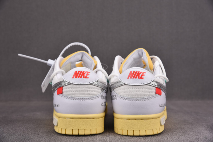 Nike Dunk Low Off-White Lot 1 DM1602-127