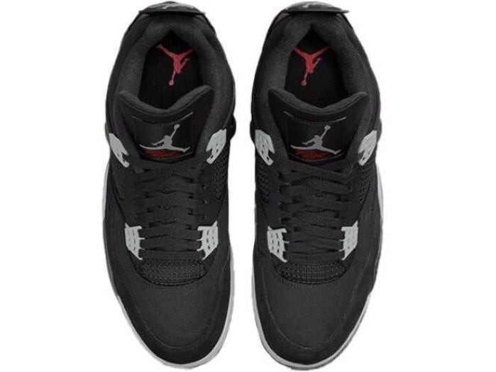 Jordan 4 Retro SE Black CANVAS DH7138-006