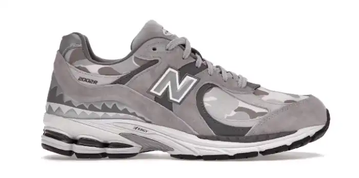 Rep New Balance 2002R BAPE Grey