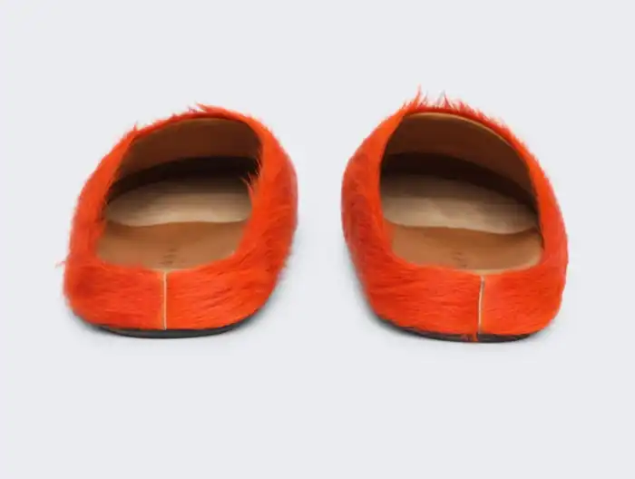 Rep Onekick Fussbet Sabot calf-hair slippers