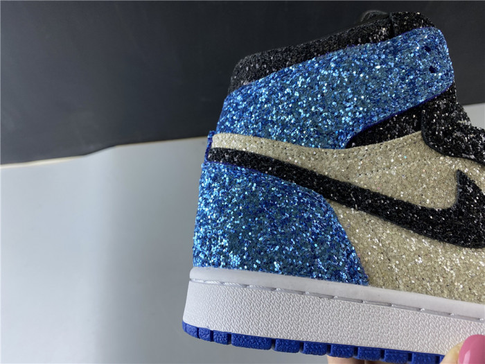 FRAGMENT DESIGN X AIR JORDAN 1 GLITTER CK5566-400