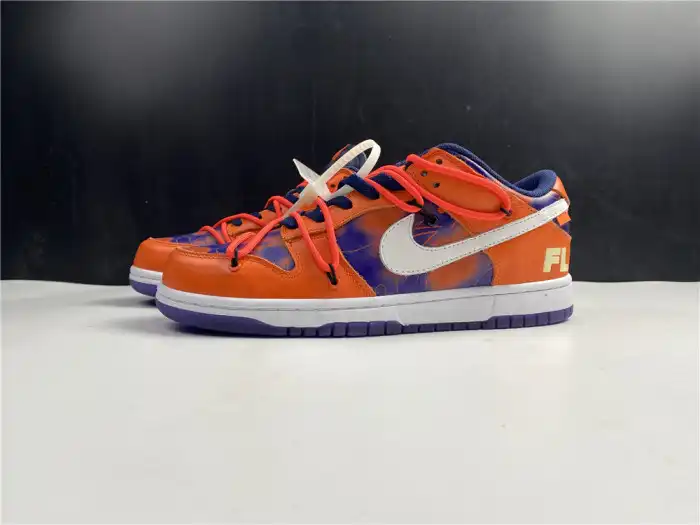 Onekick OFF-WHITE X NIKE SB DUNK LOW ORANGE PERPLE WHITE CT0856-801