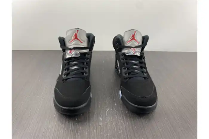 Rep Onekick AIR JORDAN 5 BLACK METALLIC (2016) 845035-003