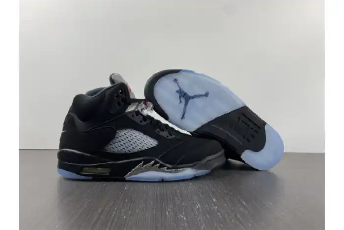 Rep Onekick AIR JORDAN 5 BLACK METALLIC (2016) 845035-003