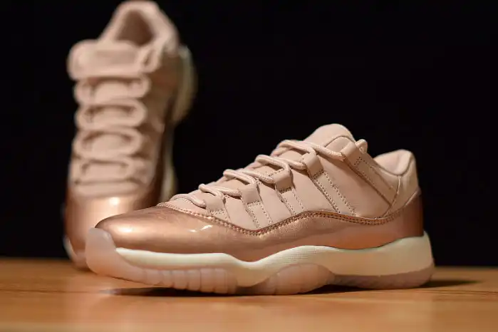 Rep Onekick Air Jordan 11 Low GS Rose Gold AH7860-105