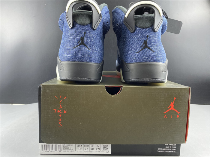 Air Jordan 6 Washed Denim CT5350-401