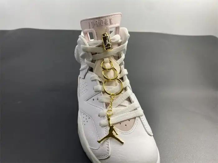 Cheap Air Jordan 6 Retro Gold Hoops (W) DH9696-100