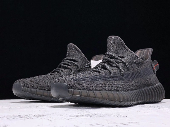 Adidas Yeezy Boost 350 V2 Static Black (Reflective) - FU9007