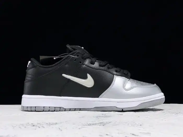 Rep Nike SB Dunk Low Jewel Swoosh Silver CK3480-001