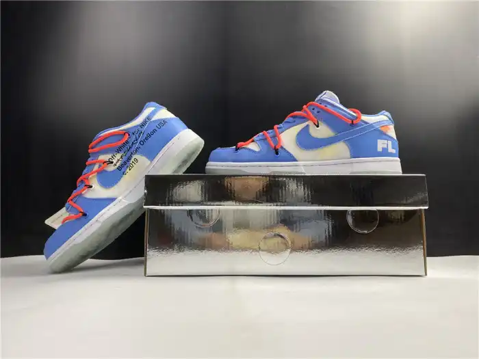 Rep OFF-WHITE X NIKE DUNK LOW CT0856 403