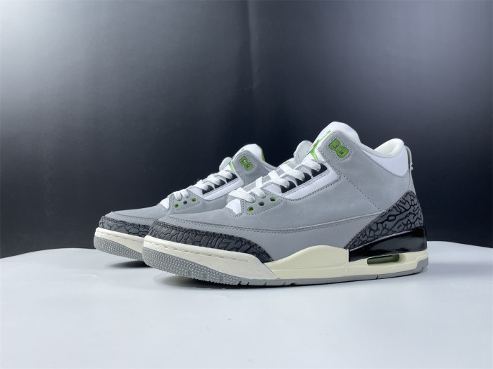 Onekick Air Jordan 3 Retro Chlorophyll 136064-006