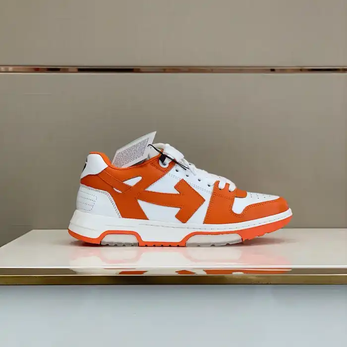 Rep OFF WHITETM C O VIRGIL ABLOH OUT OF OFFICE LOW-TOP LEATHER SNEAKERS 