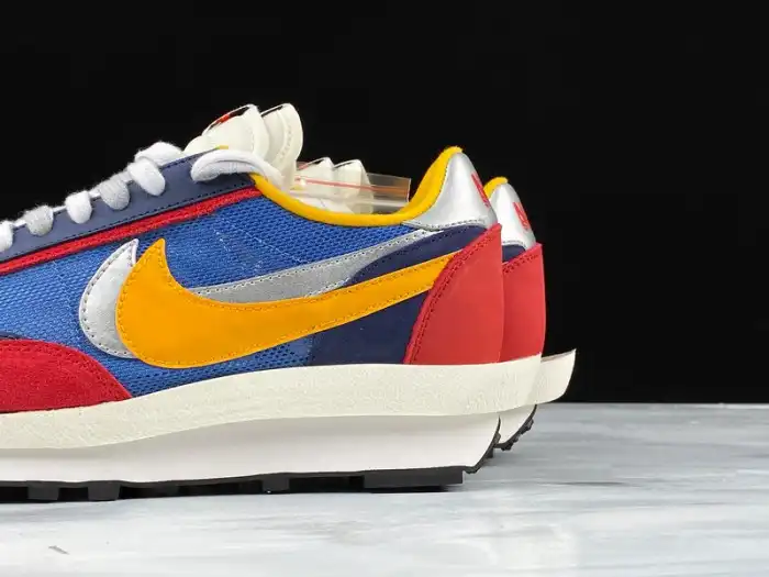 Cheap Sacai x Nike LDWaffle Trainer Varsity Blue Varsity Red BV0073-400