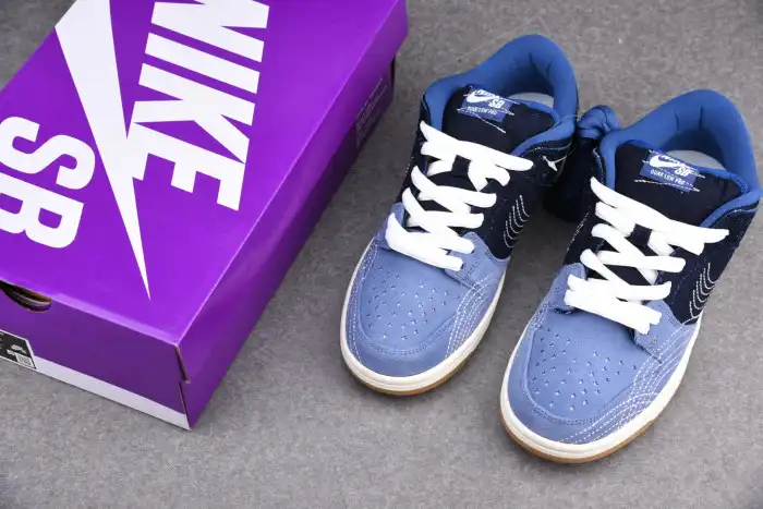 Rep Nike SB Dunk Low Denim Sashiko CV0316-400