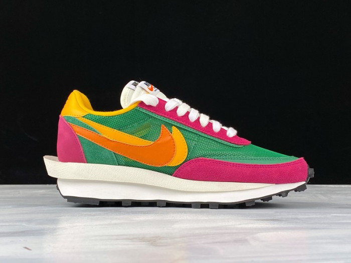 Sacai x Nike LDV Waffle 'Pink Green' BV0073-301