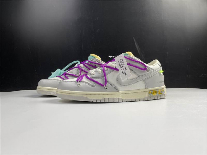 Onekick OFF-WHITE X DUNK LOW 21 OF 50 DM1602-100