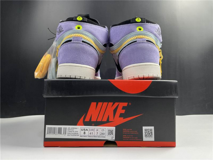 Onekick Jordan 1 High Switch Purple Pulse CW6576-500