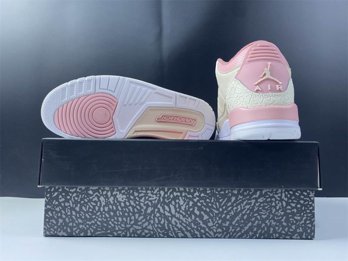 Onekick Air Jordan 3 Retro Sail Rust Pink (W) CK9246-116