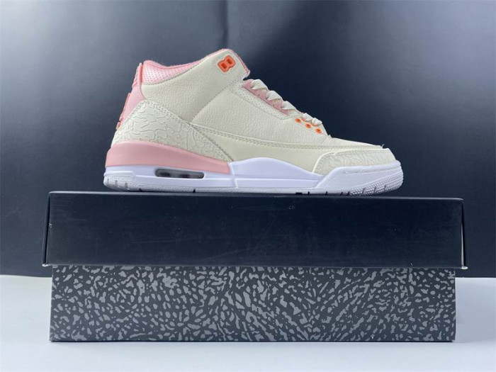 Onekick Air Jordan 3 Retro Sail Rust Pink (W) CK9246-116