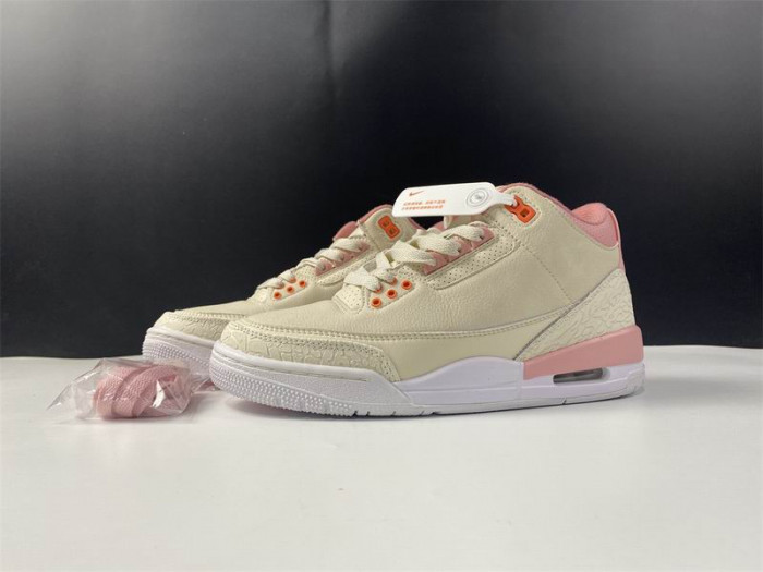 Onekick Air Jordan 3 Retro Sail Rust Pink (W) CK9246-116