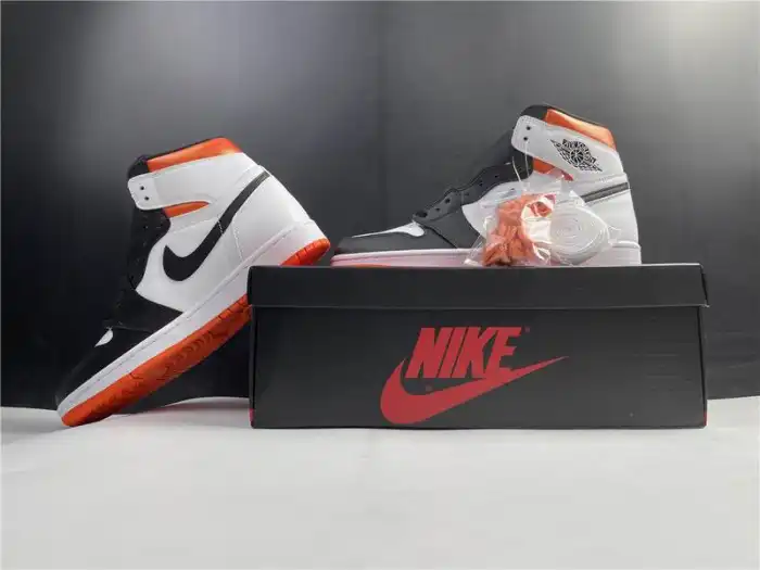 Rep Air Jordan 1 Retro High Electro Orange 555088-180