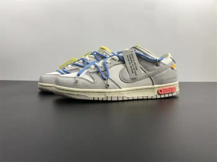 Rep Off-White x Dunk Low 'Lot 05 of 50' DM1602-113