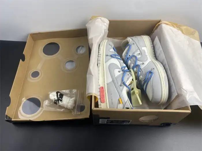 Rep Off-White x Dunk Low 'Lot 05 of 50' DM1602-113