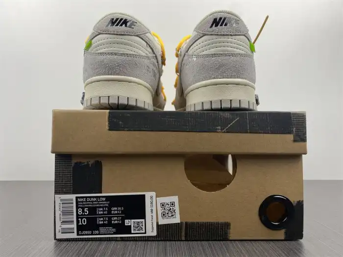 Nike Dunk Low Off-White Lot 39 DJ0950-109