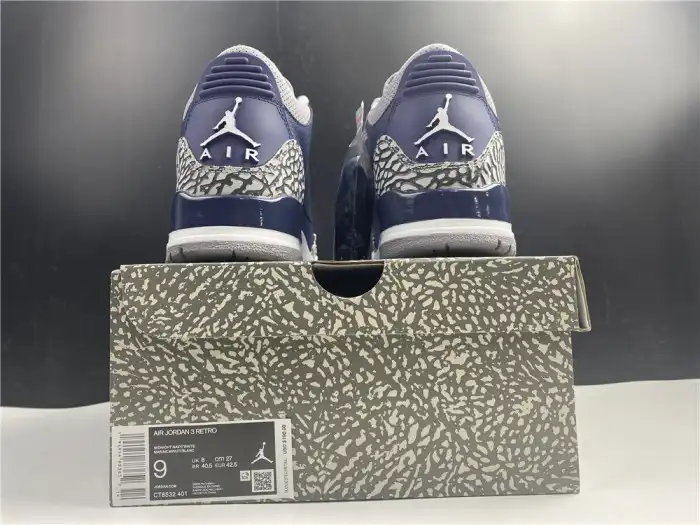 Rep AIR JORDAN 3 MIDNIGHT NAVYCT8532-401