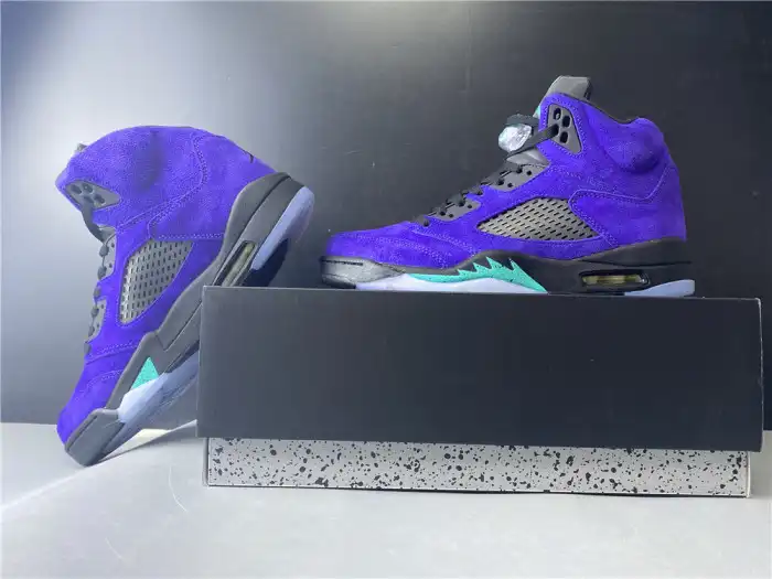 Rep Onekick Air Jordan 5 Retro Alternate Grape 136027-500