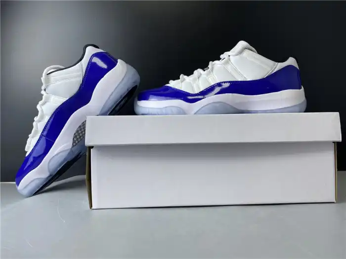 Chep Onekick Air Jordan 11 Retro Low White Concord AH7860-100