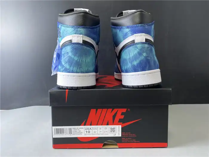 Cheap Air Jordan 1 High OG Tie-Dye CD0461-100