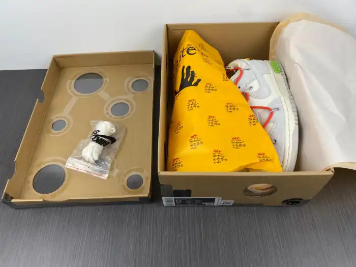 Rep Nike Dunk Low Off-White Lot 13 DJ0950-110