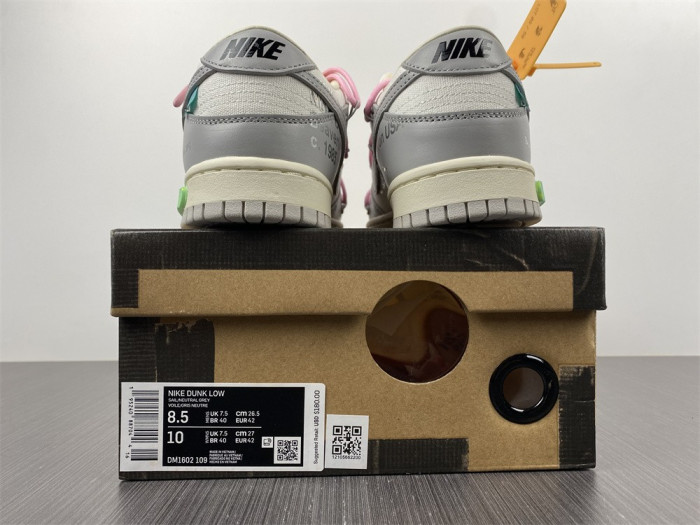 Onekick Nike Dunk Low Off-White Lot 9 DM1602-109